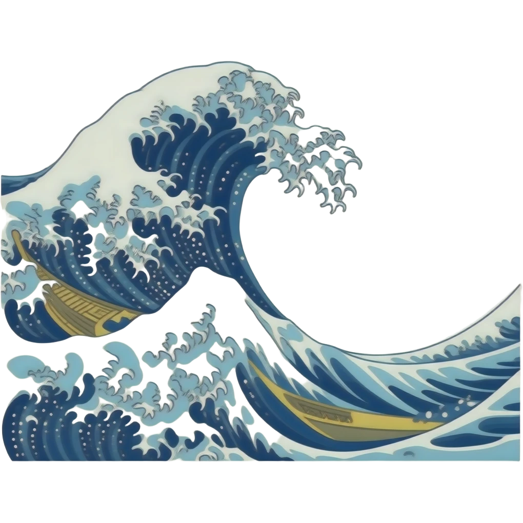 🌊 tisunami emoji