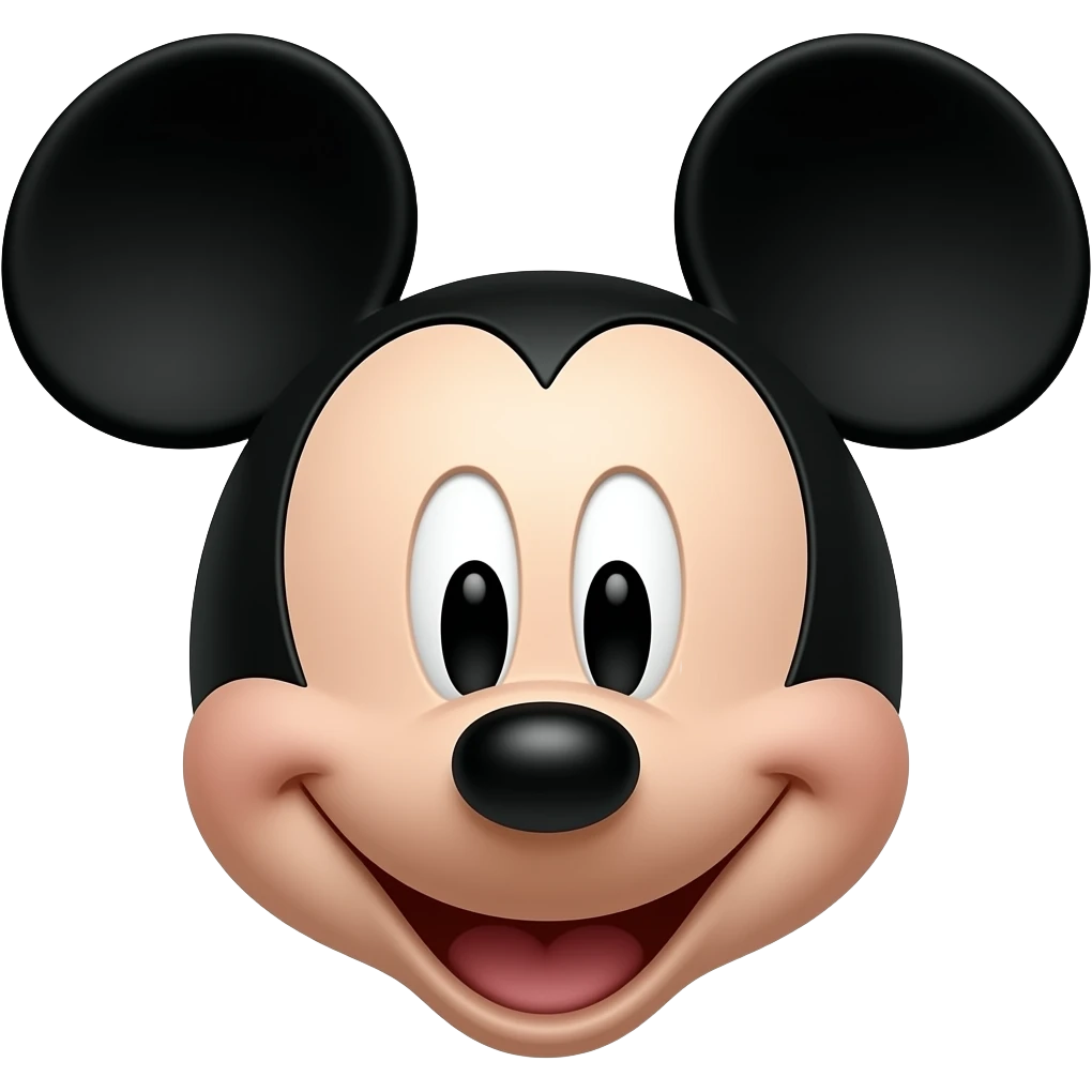 Mickey Mouse emoji