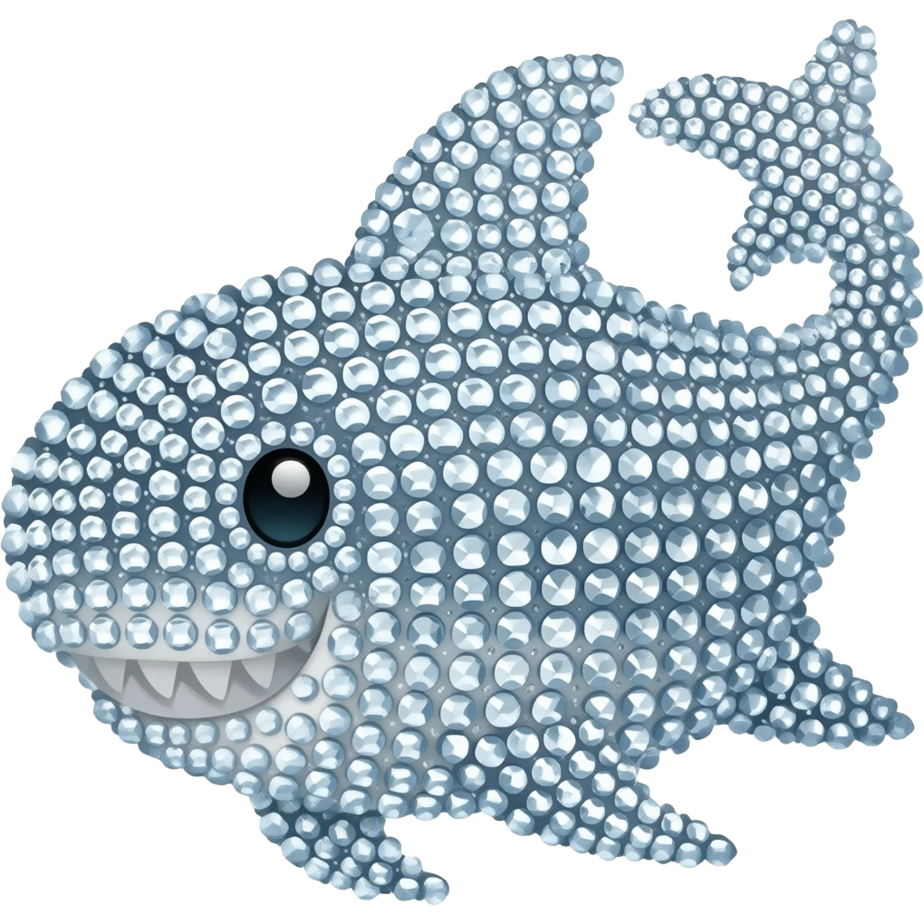 Rhinestone Shark emoji