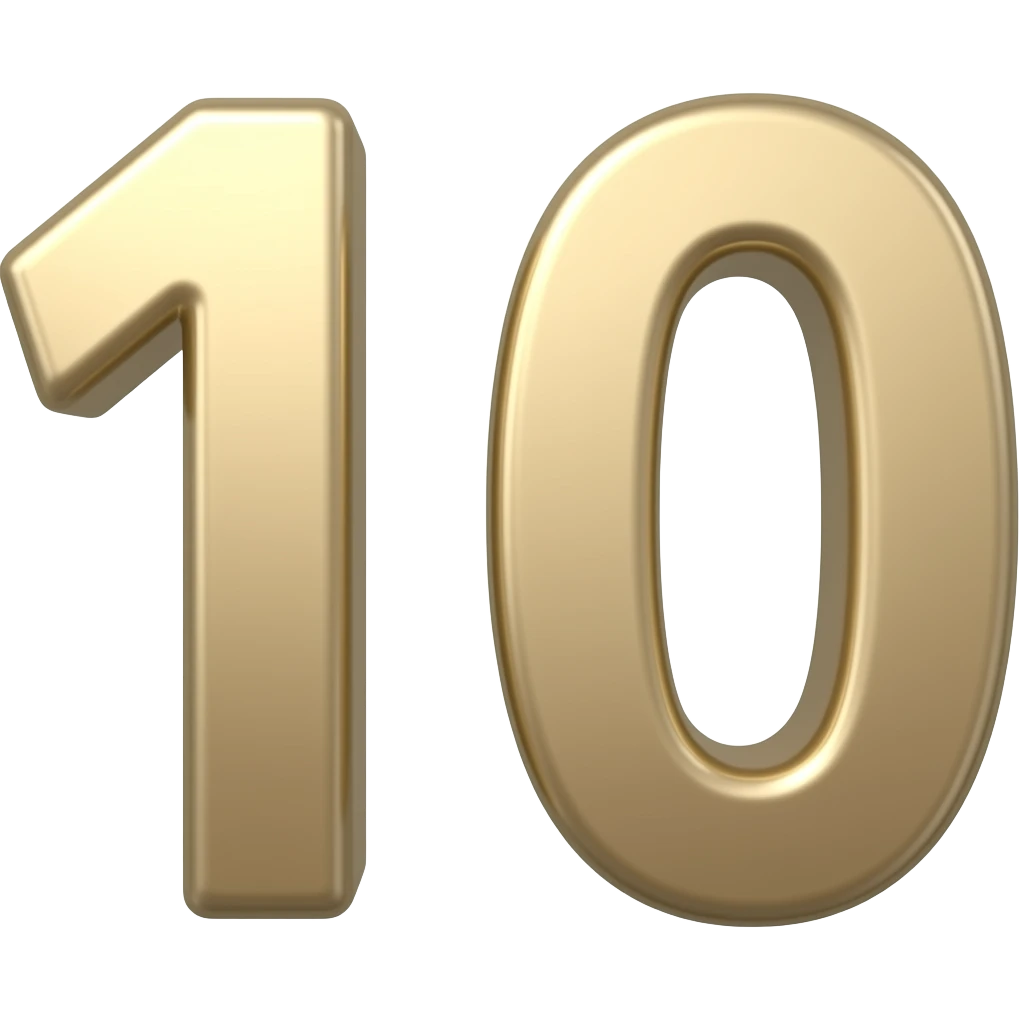 10 emoji