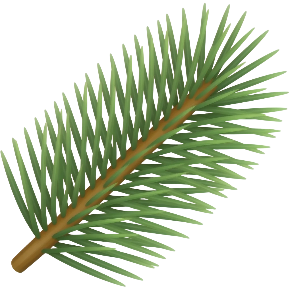 Pine Needles, emoji