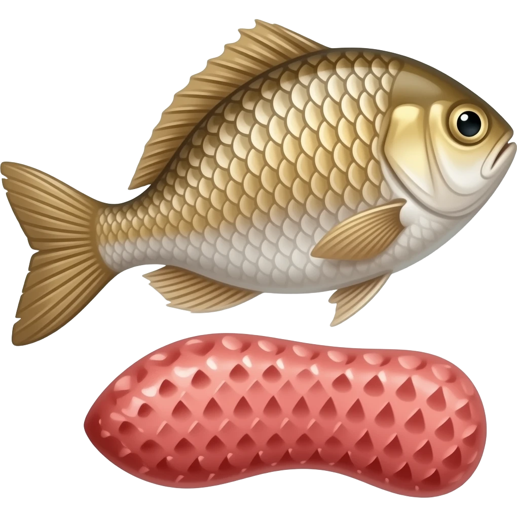 fish gonads emoji