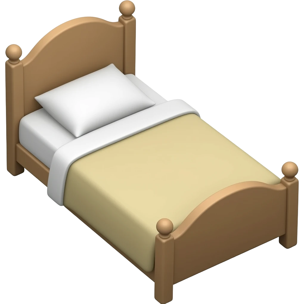 bed emoji