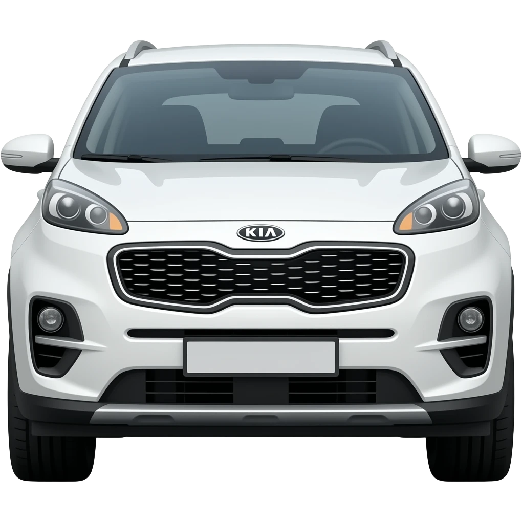 white kia sportage 2026 emoji
