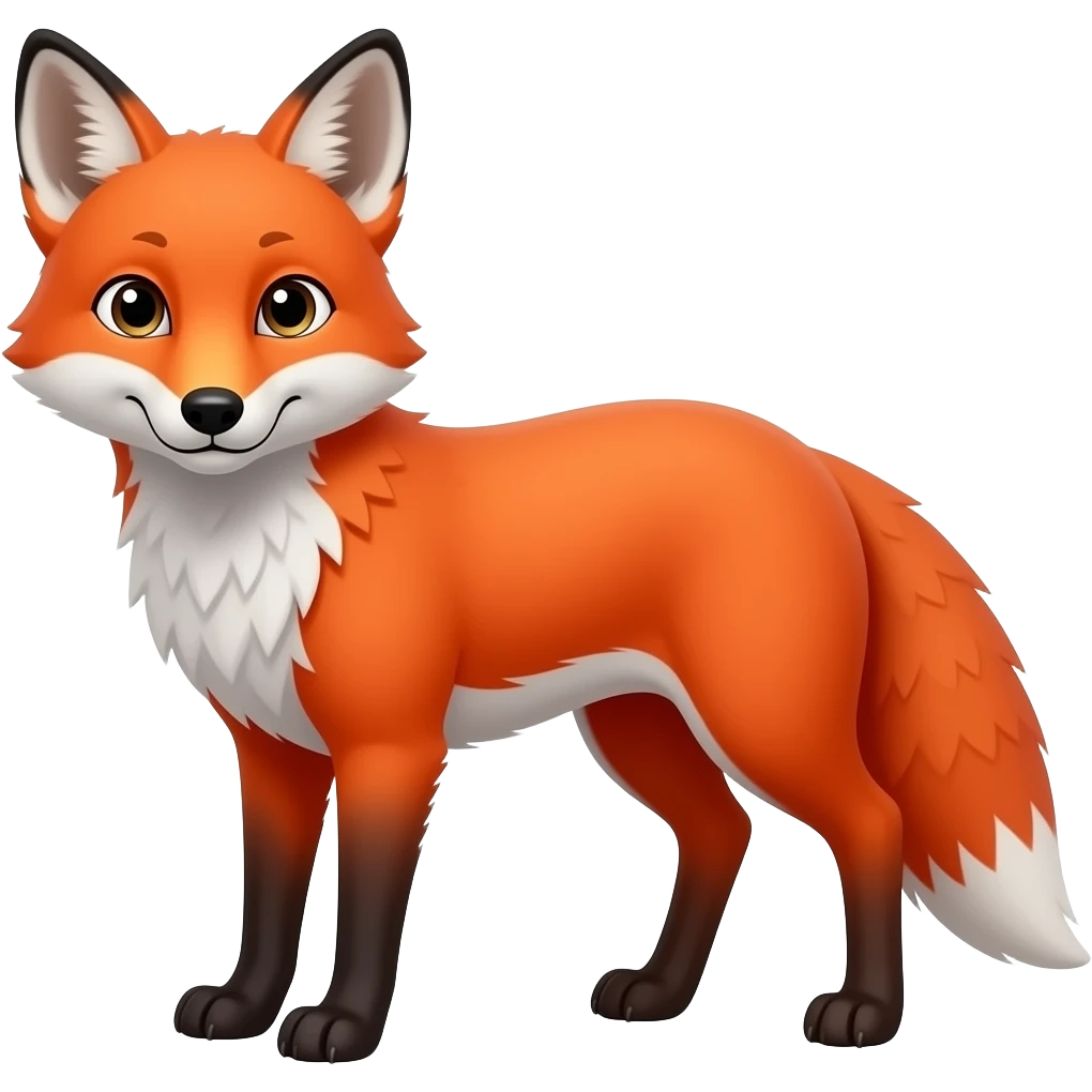 Red fox emoji
