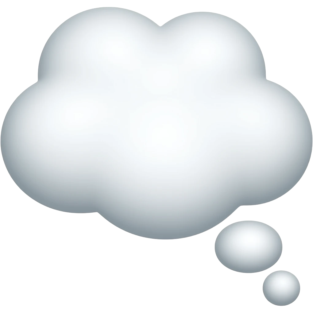 thought bubble emoji