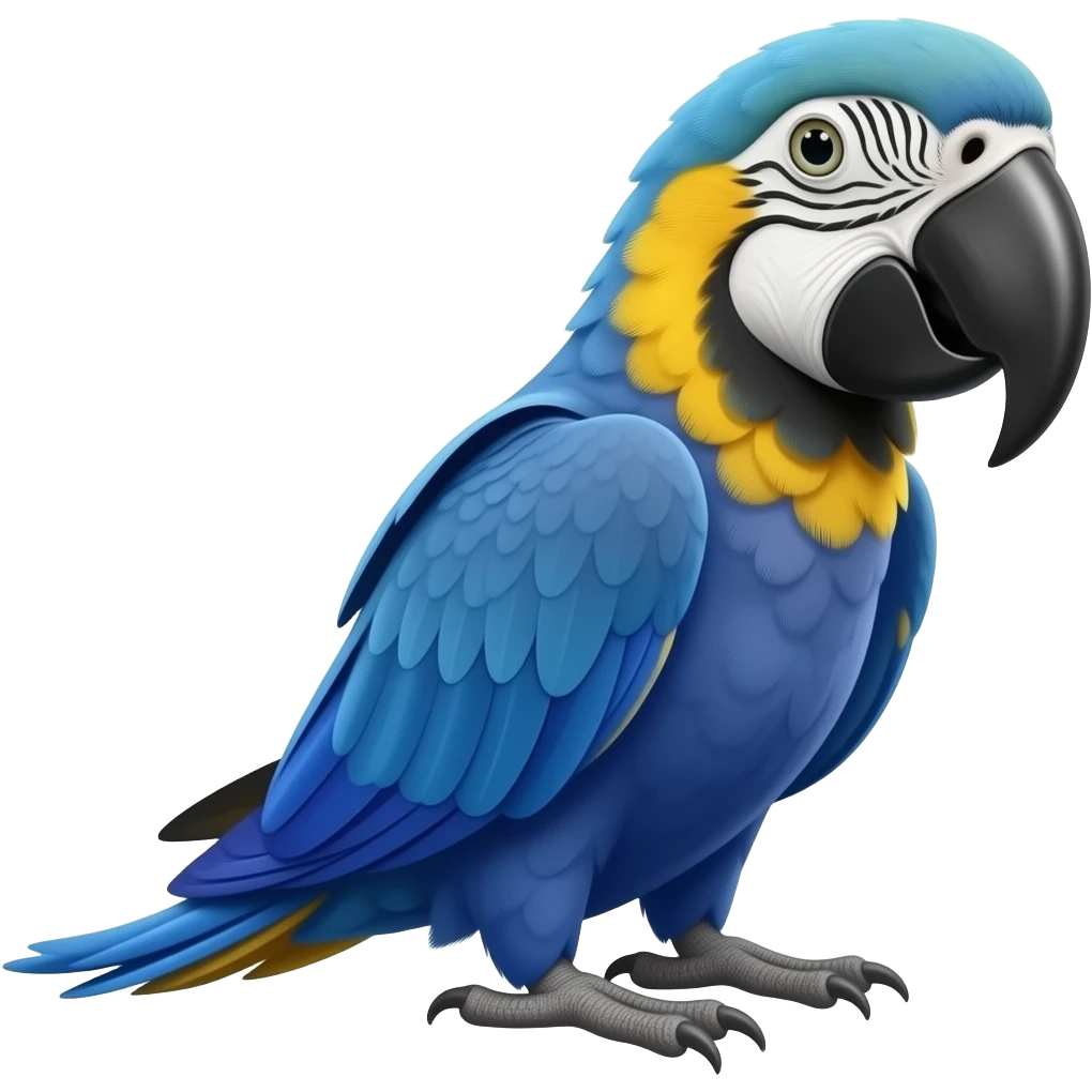 Arara azul emoji