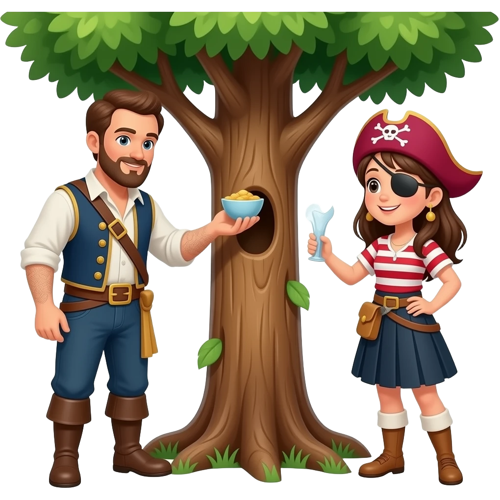 Did they have any of that for fed dad tree in a tree pirat girls emoji