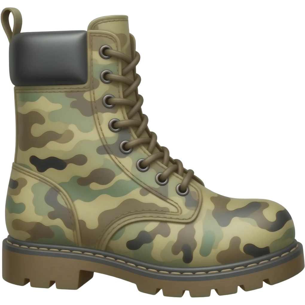 Combat boot emoji