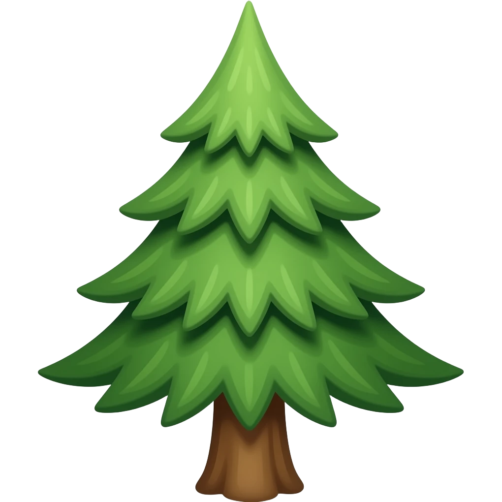 pine tree emoji