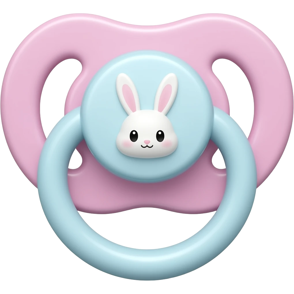 Marshmallow pacifier emoji