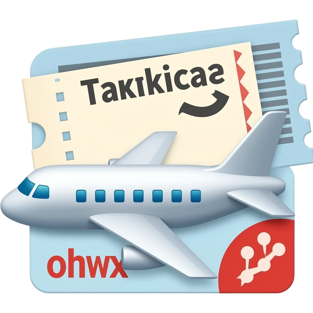 ticket airplane emoji