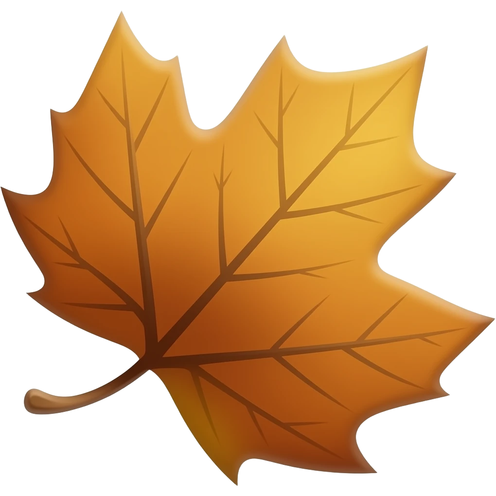 Fallen Leaf emoji