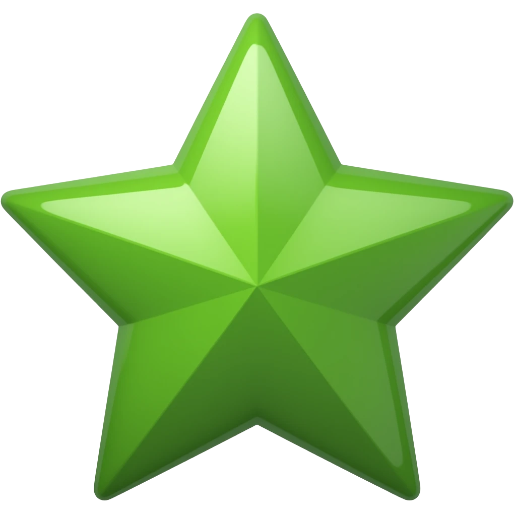 green star emoji
