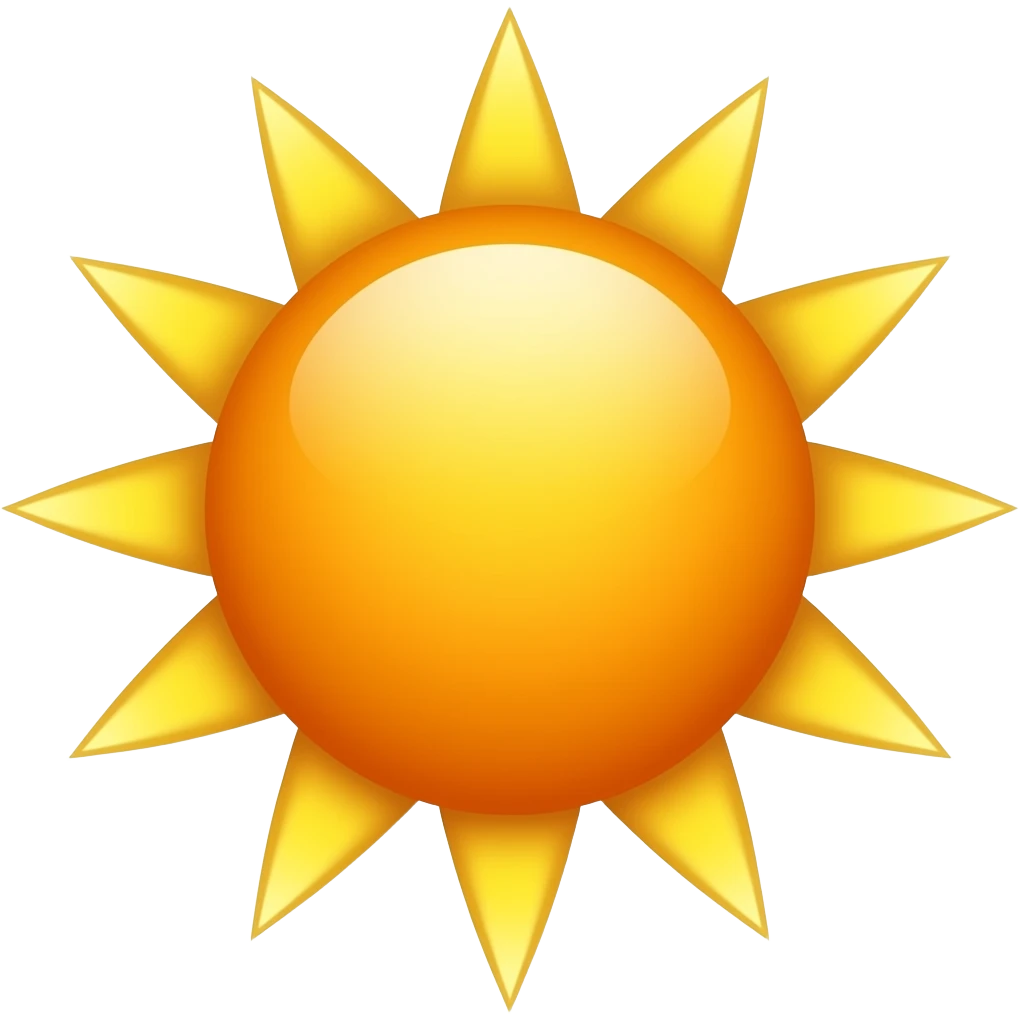 sun emoji
