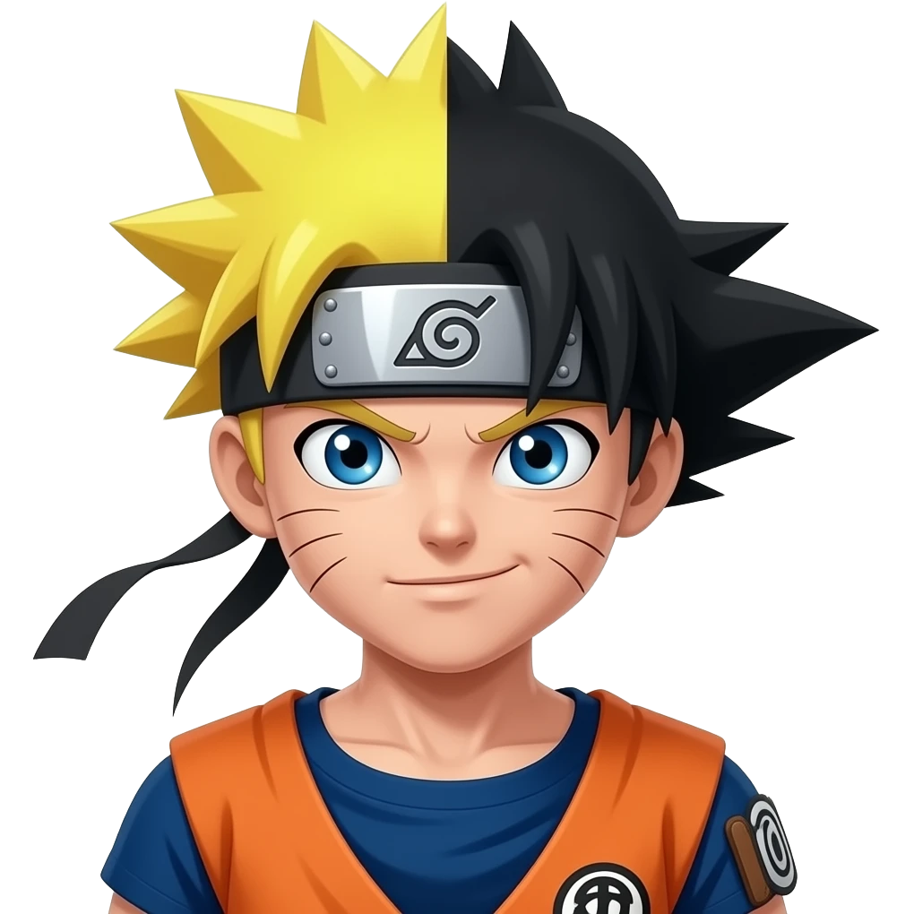 Danganronpa-Naruto-Goku emoji
