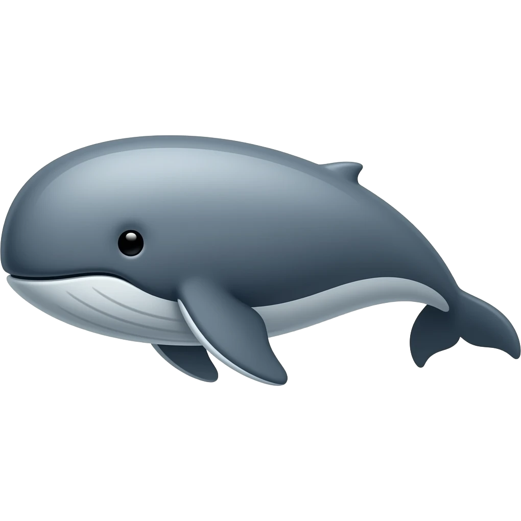 Whale emoji
