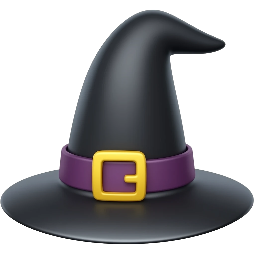 witch hat emoji