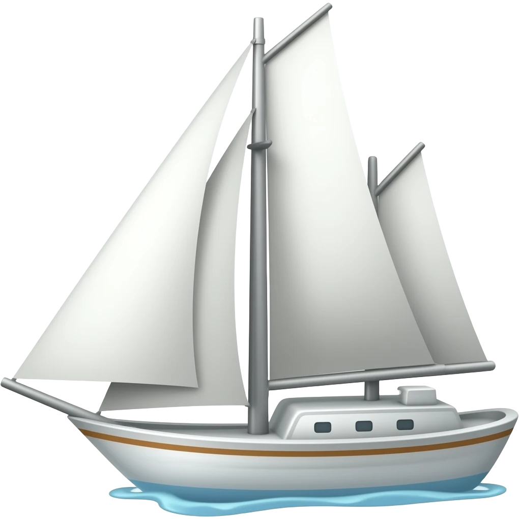 Sailboat emoji