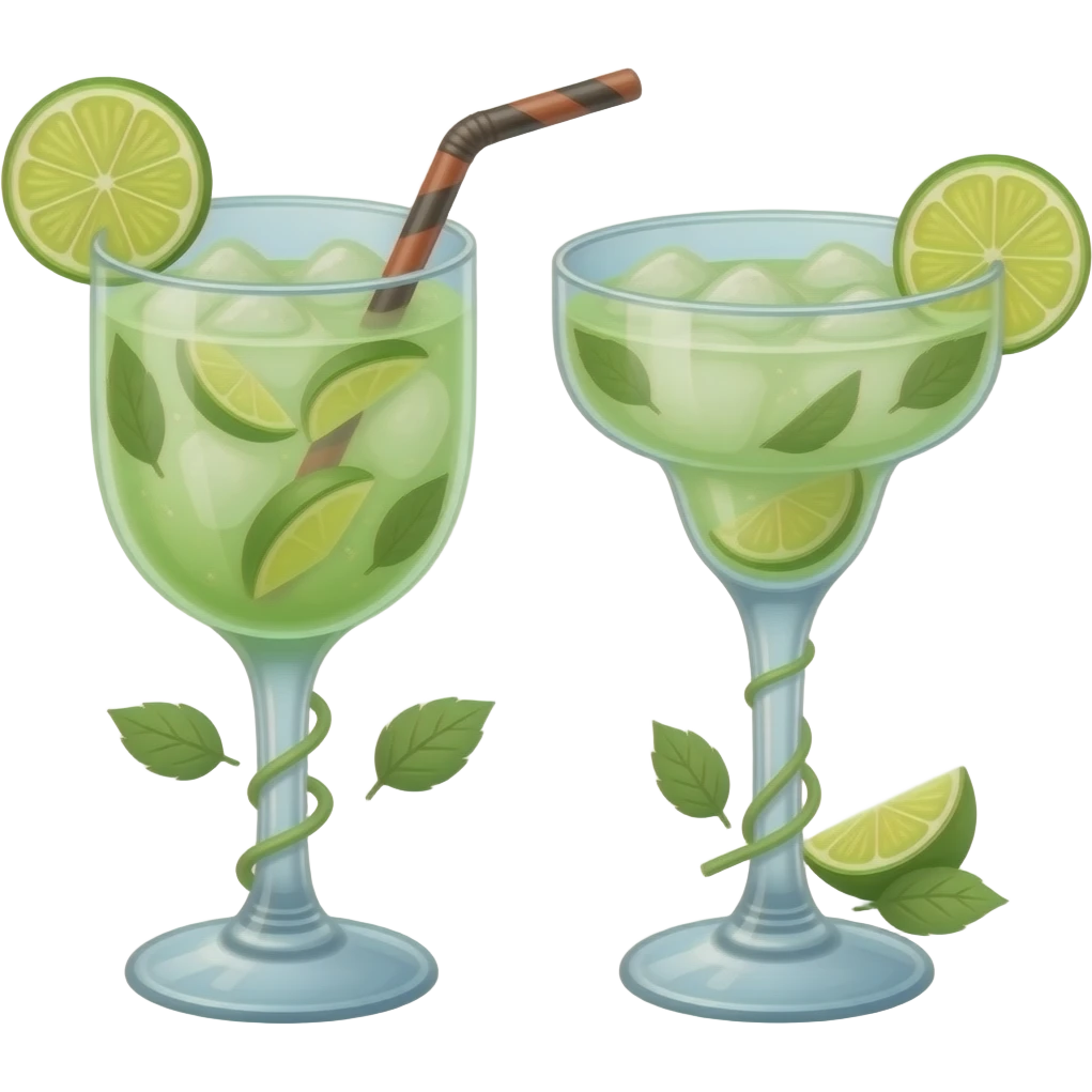 Two Margarita emoji emoji