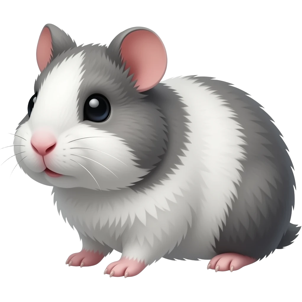 Gray guinea pig emoji