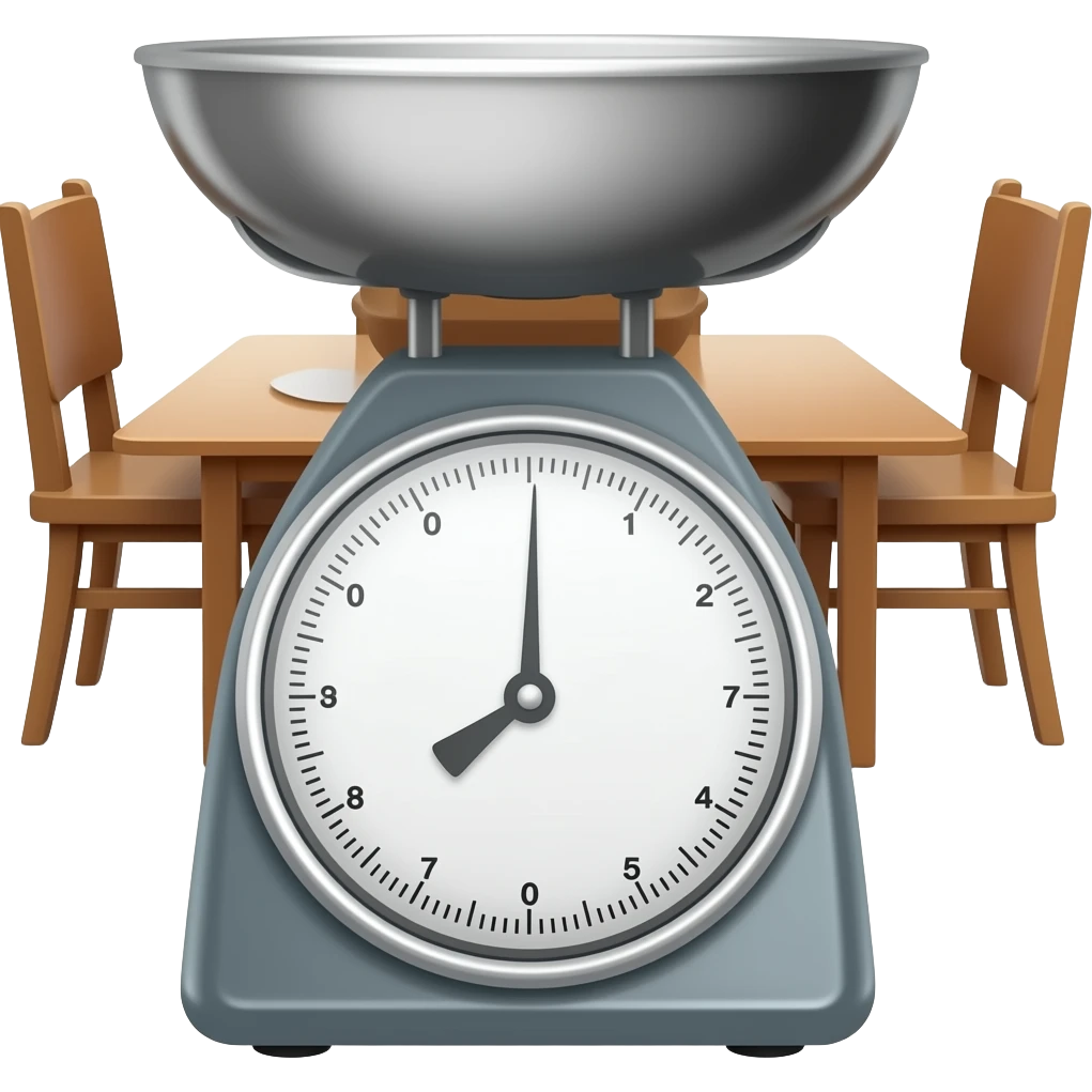table scales emoji