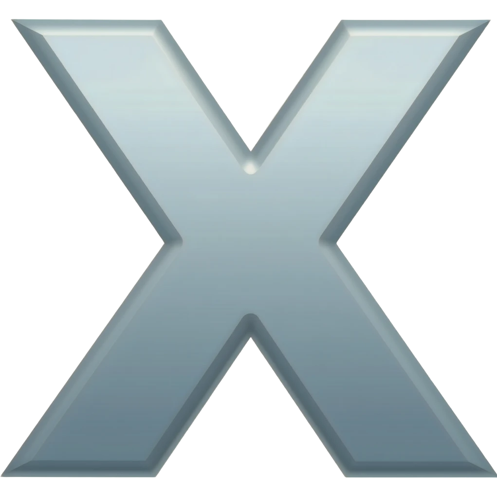 x emoji