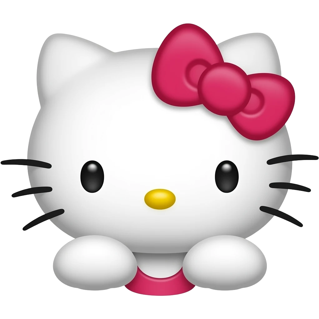 Hello kitty emoji