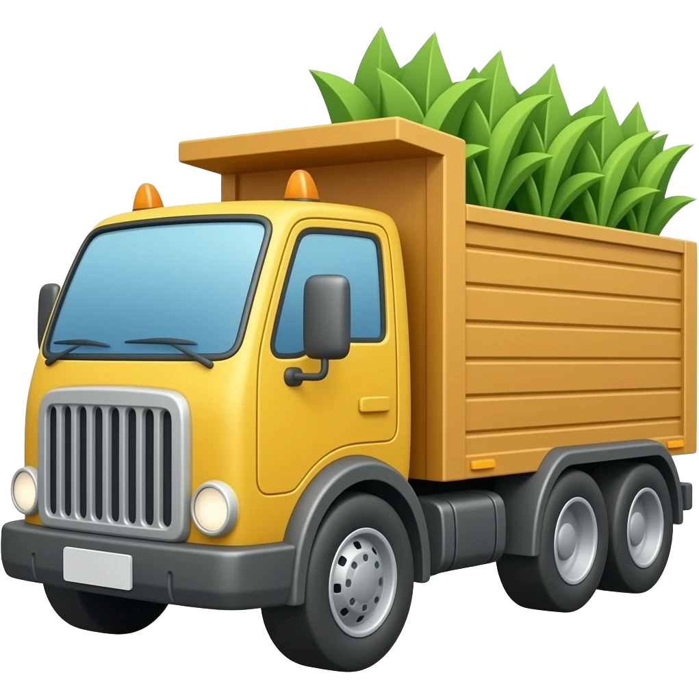 farming truck emoji
