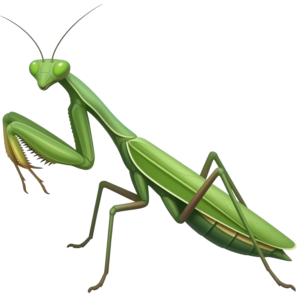 Mantis religiosa emoji