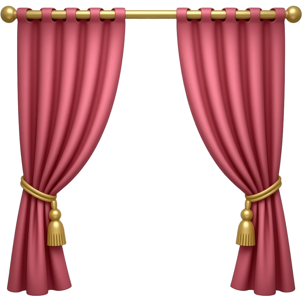 curtains emoji