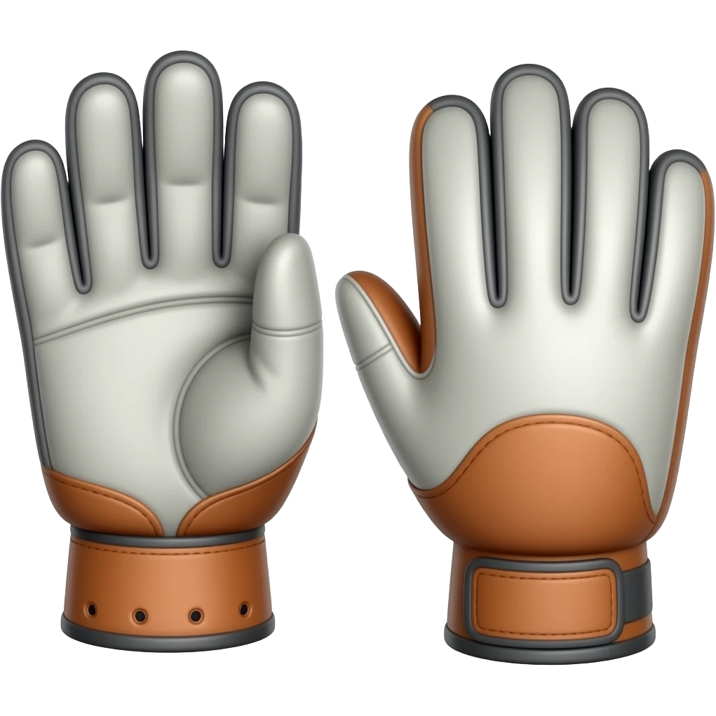 Guantes de arquero emoji