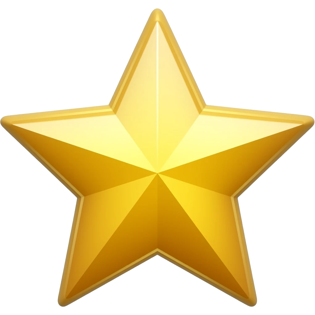 golden star emoji