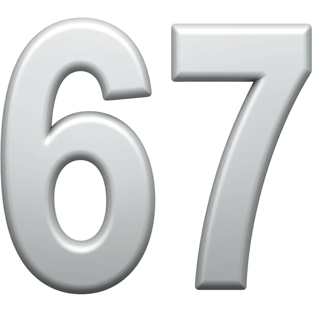 67 emoji