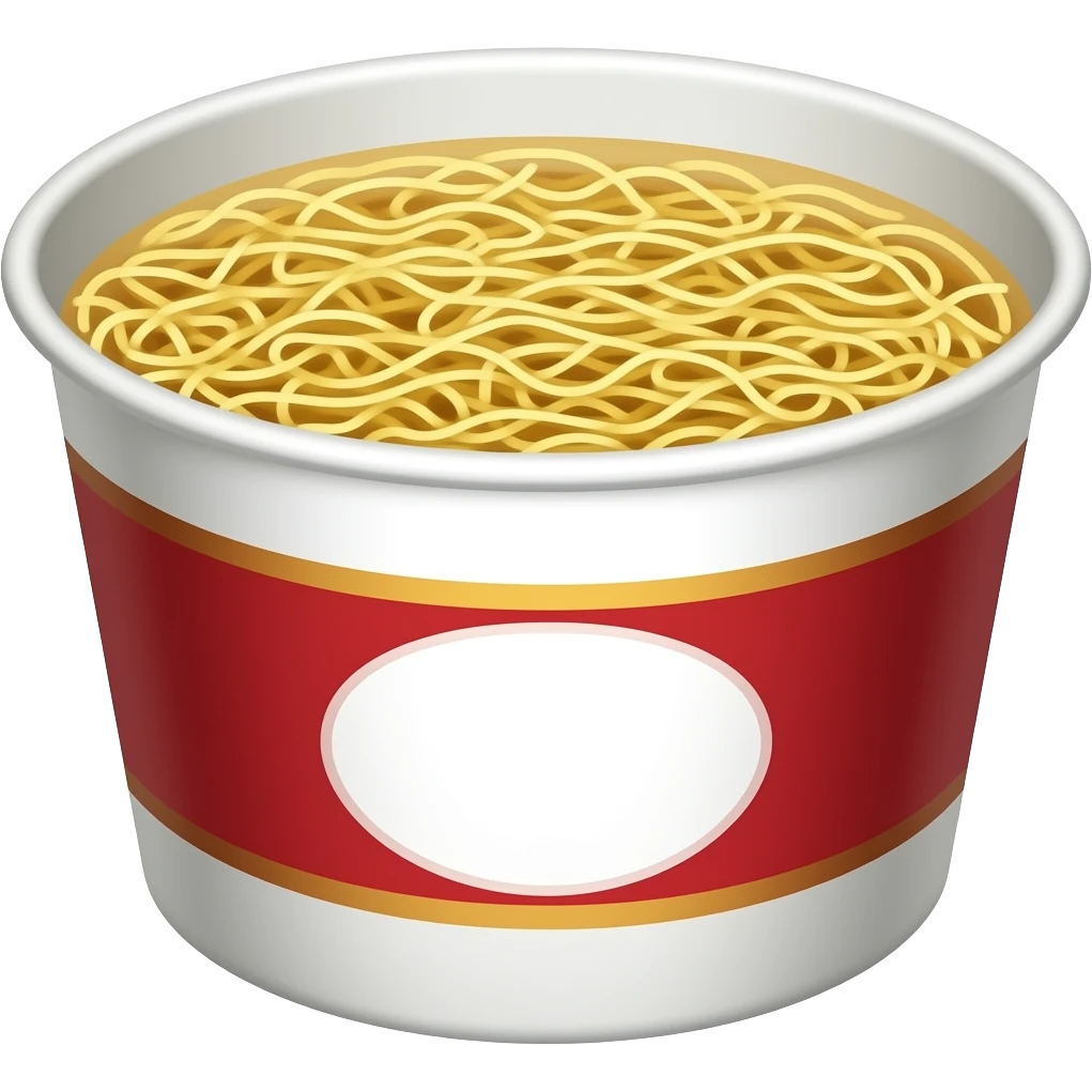 🥤(cup of noodles) emoji