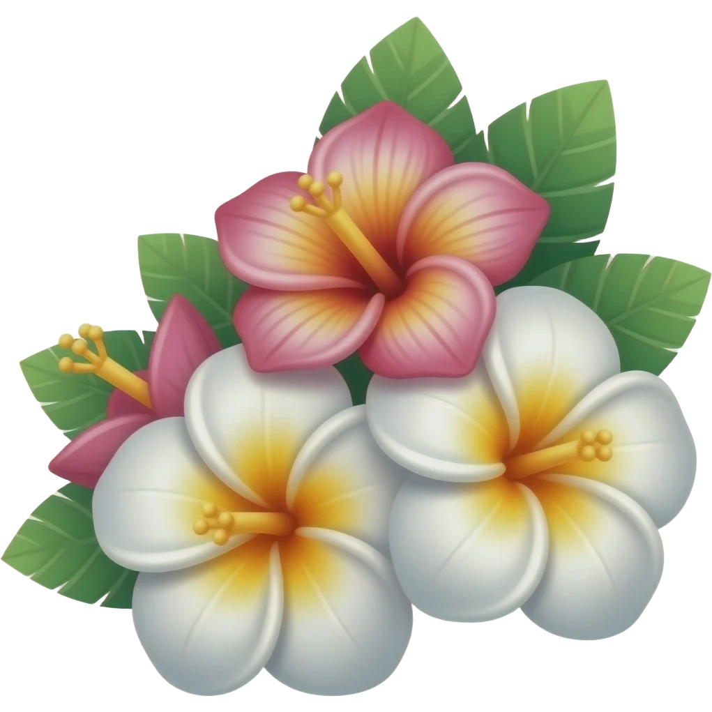 Fleurs de tiare emoji