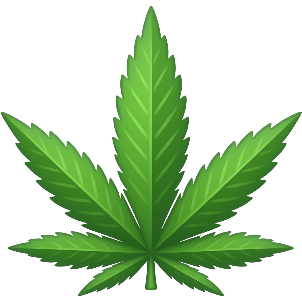 Hoja de marihuana emoji