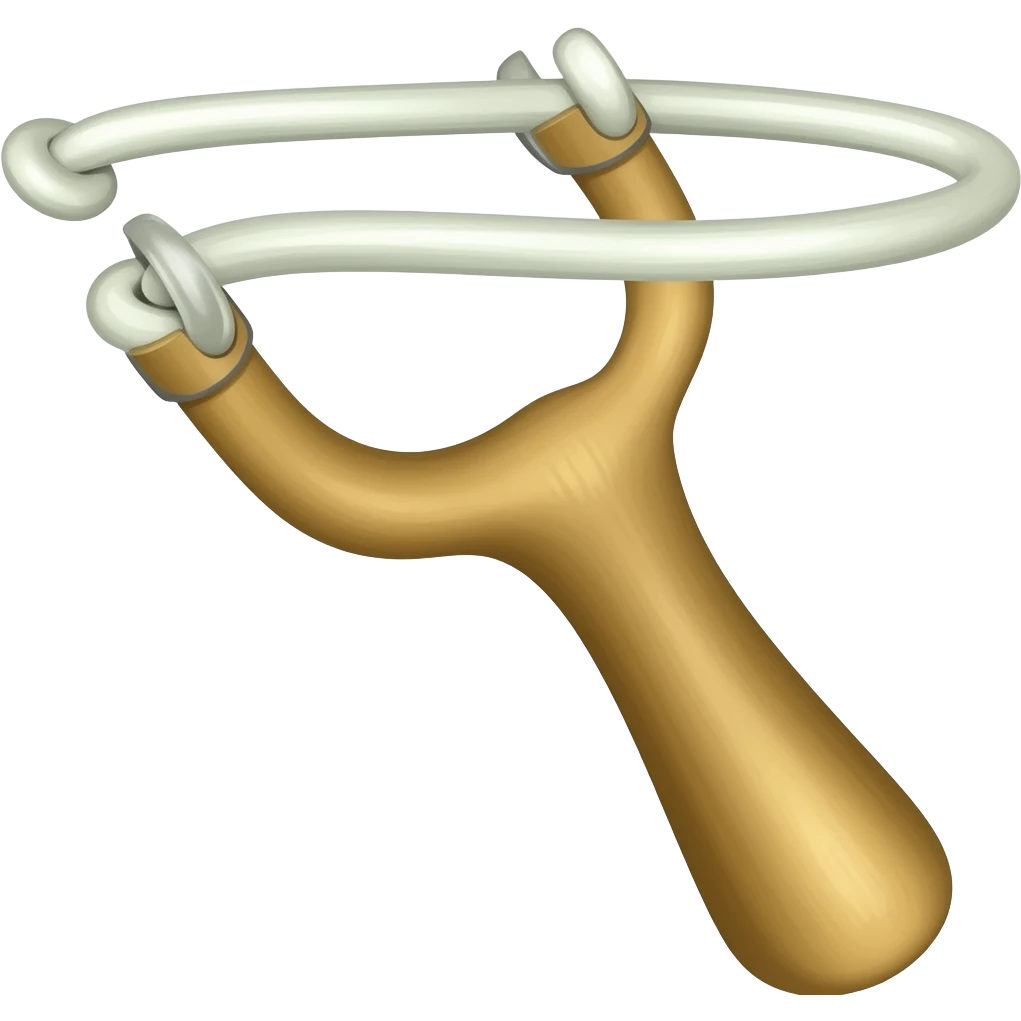 a slingshot emoji