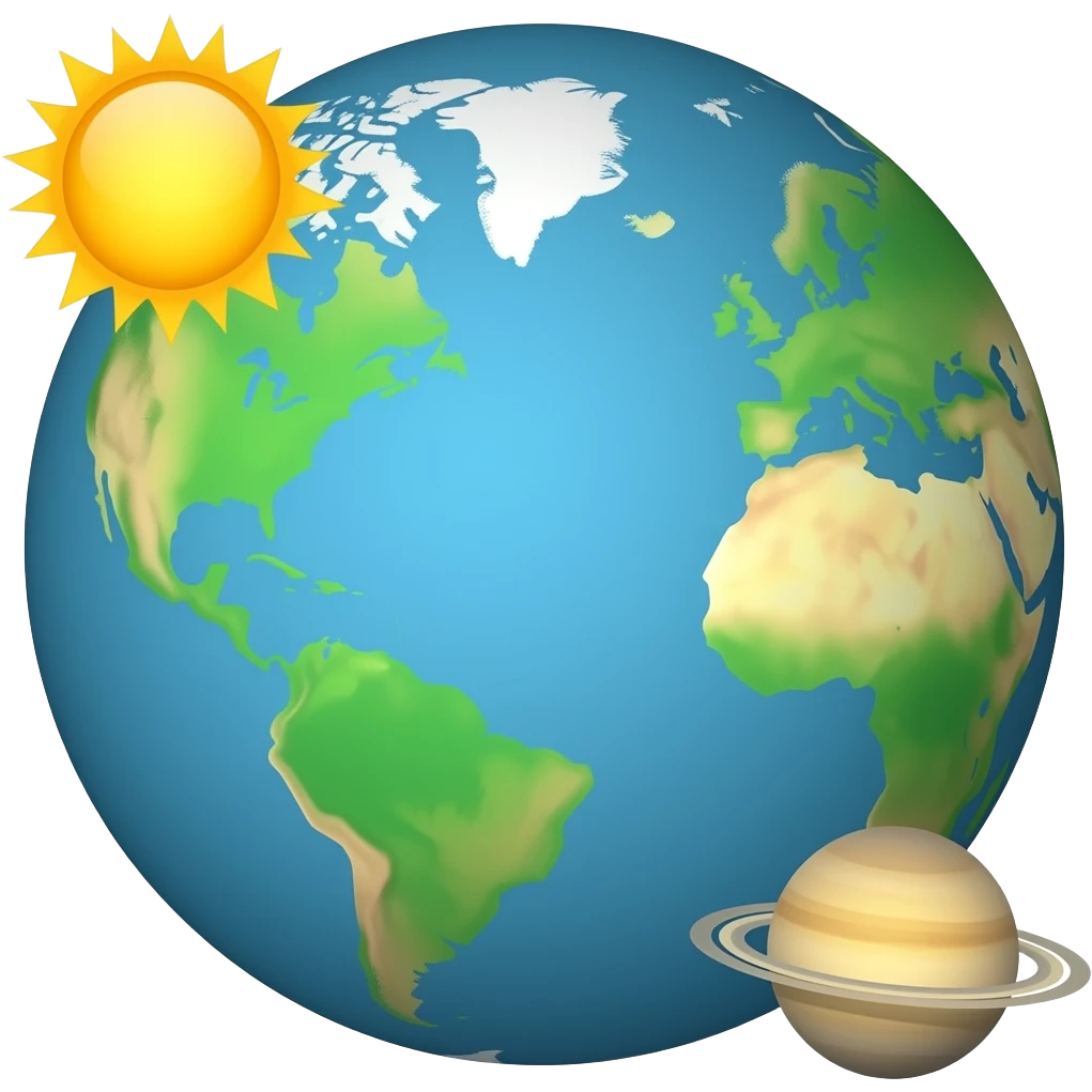 🌑🌍🪐☀ emoji