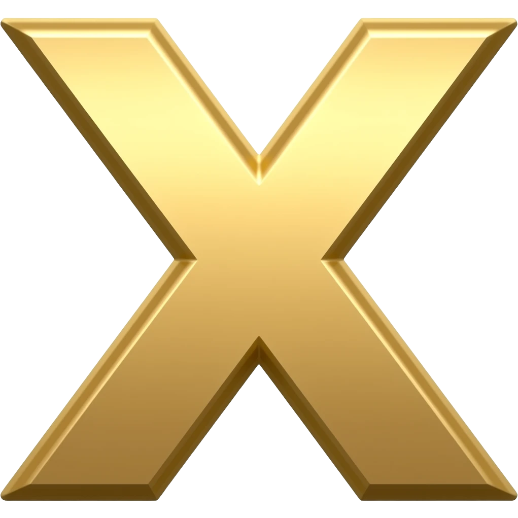 X emoji
