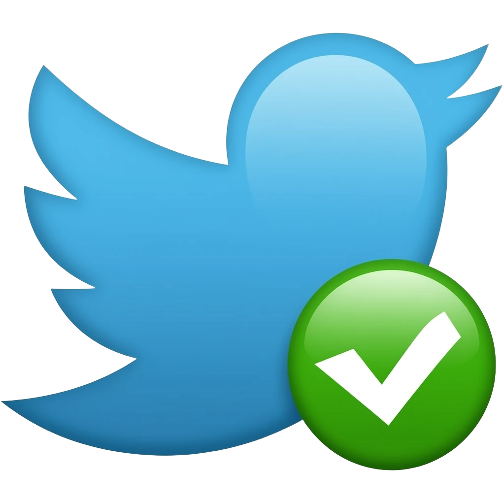 Twitter verification emoji