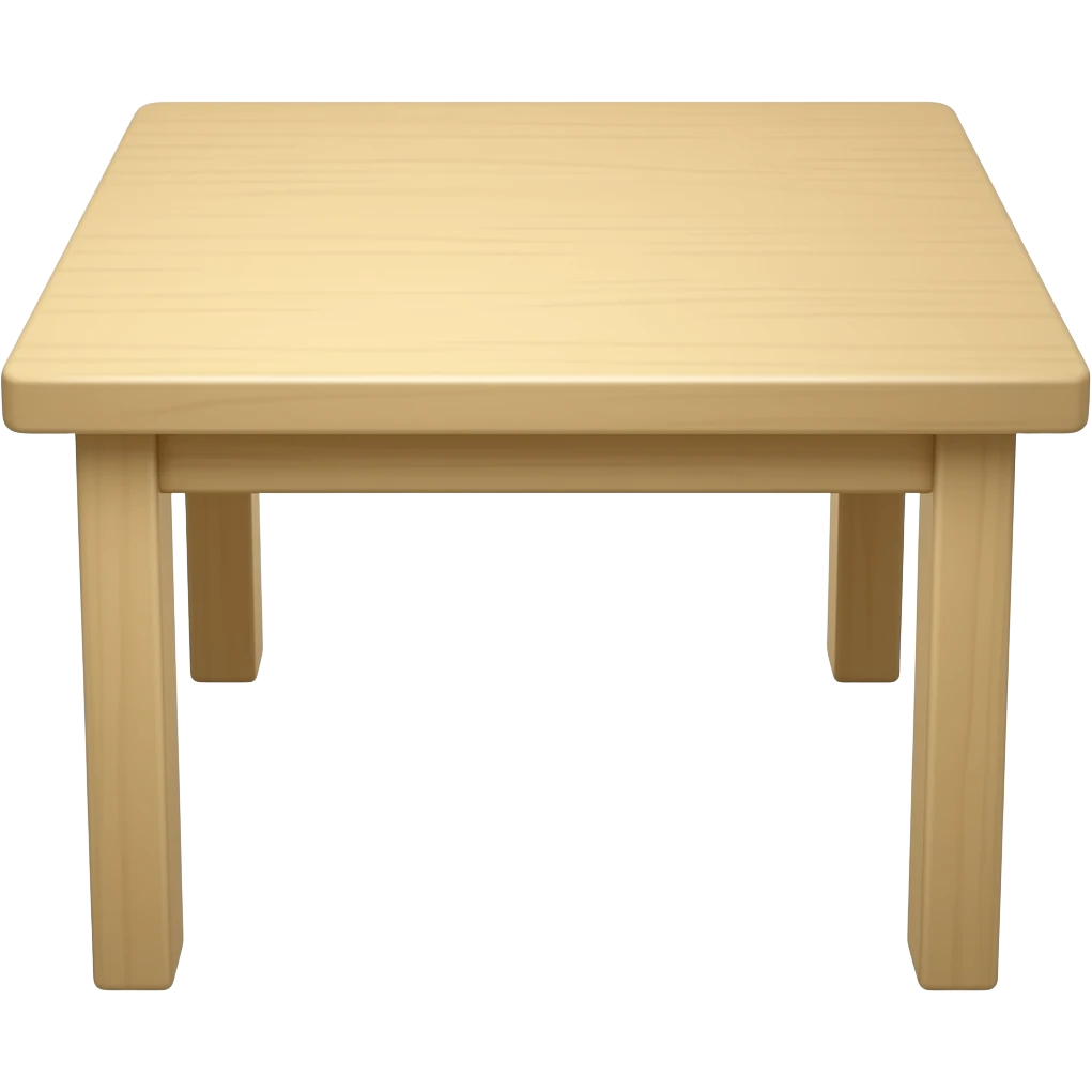 rectangle table emoji