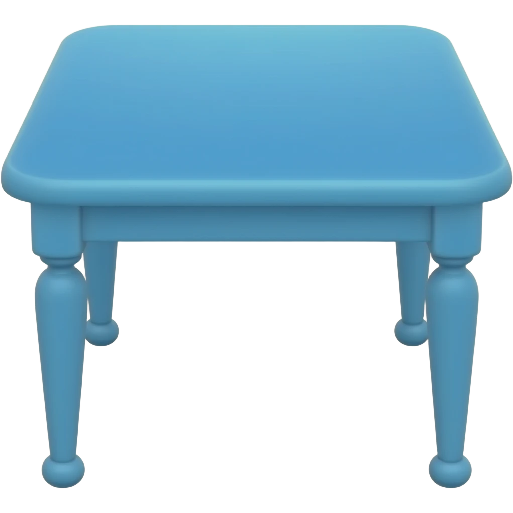 blue table emoji