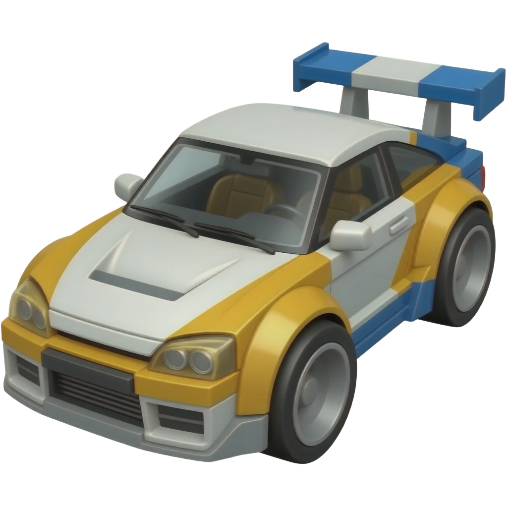 lego drifting car emoji
