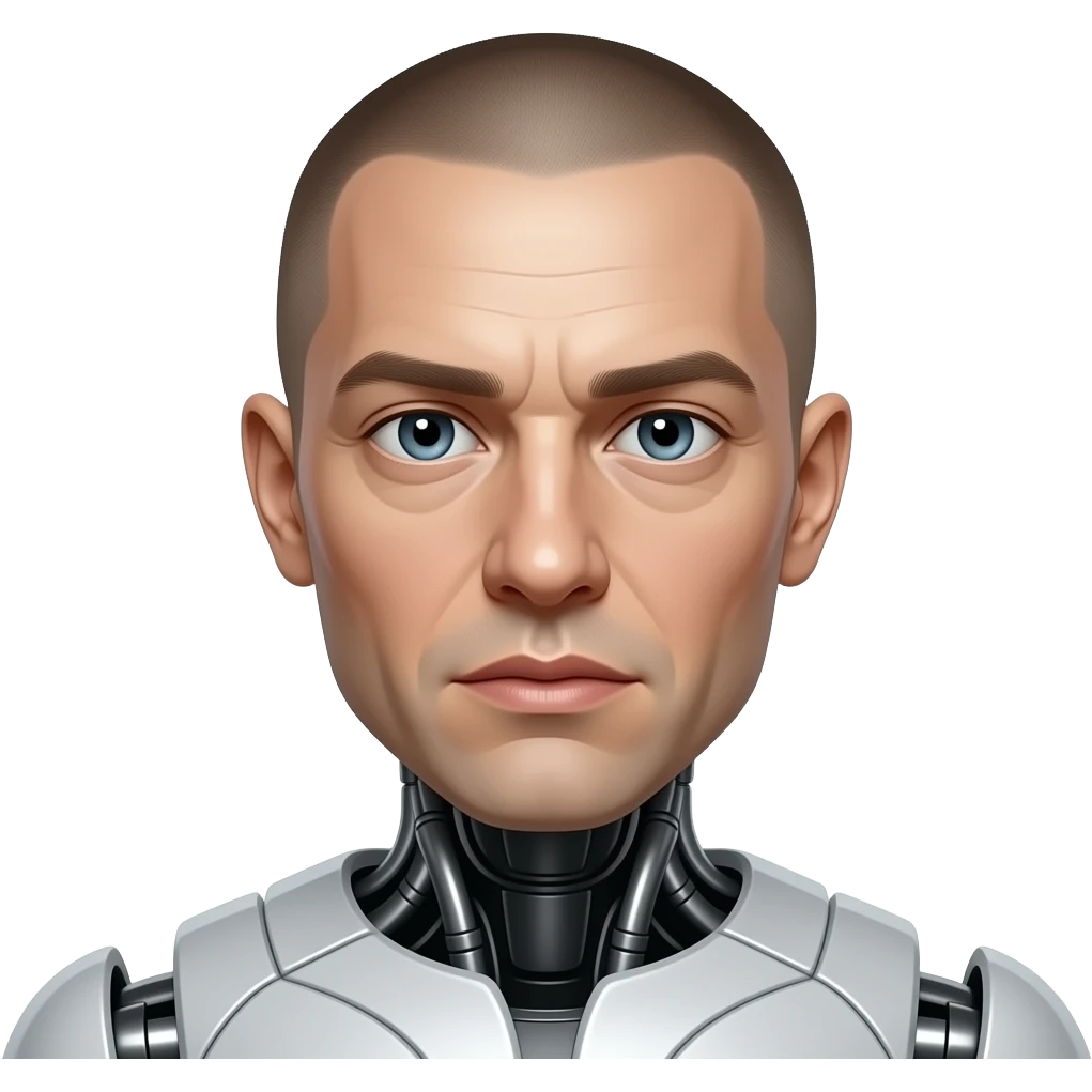 Un robot a cien doce pasar como un humano emoji