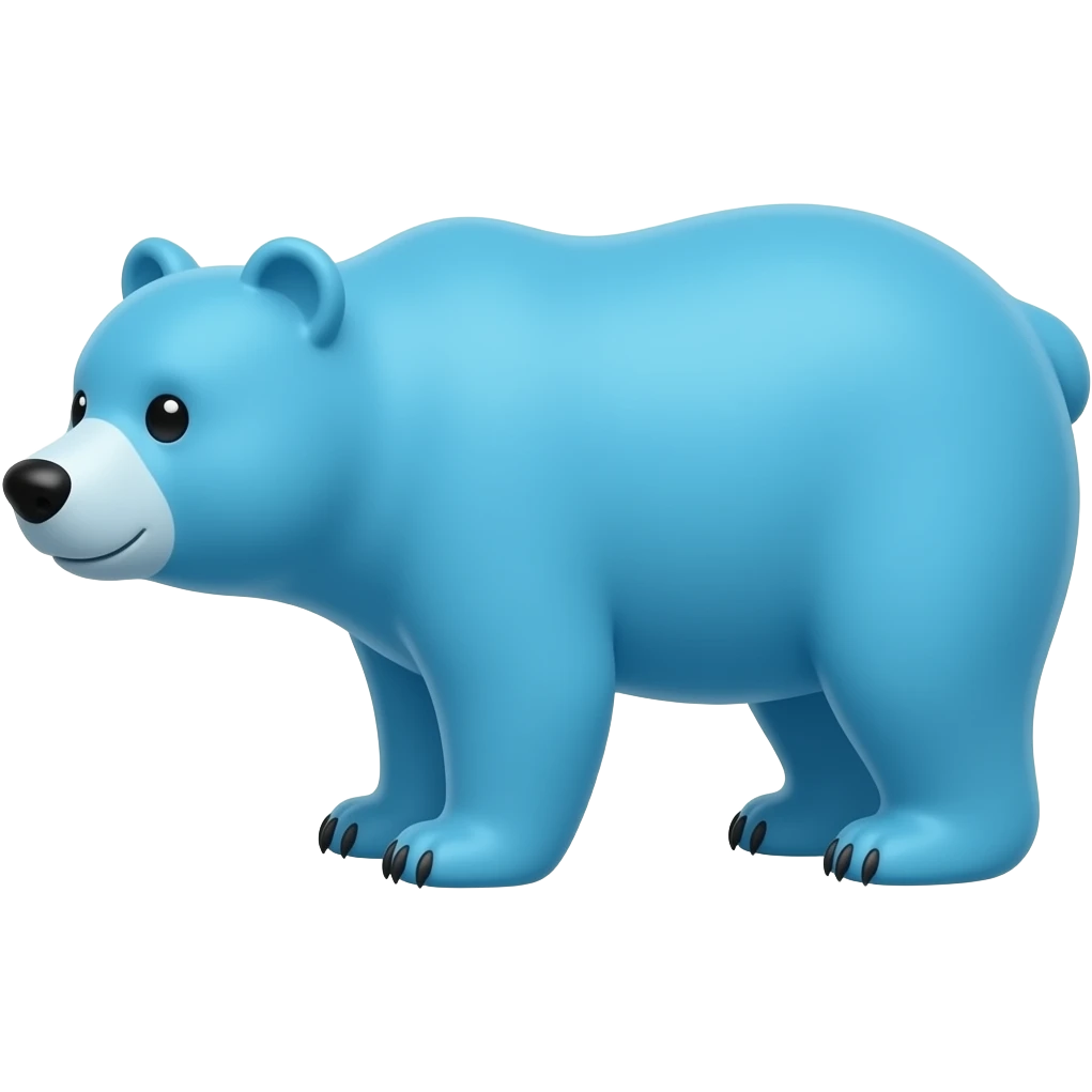 blue Bear emoji