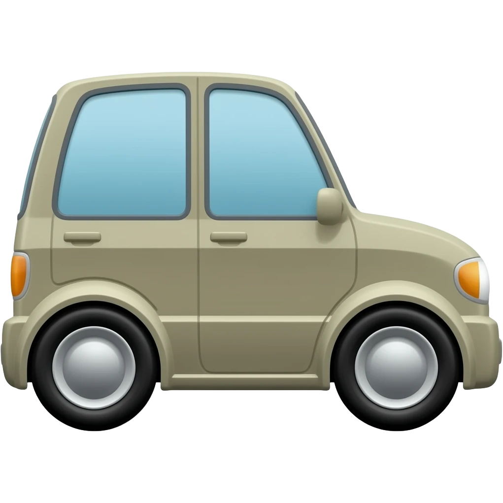 машинка стоит боком emoji