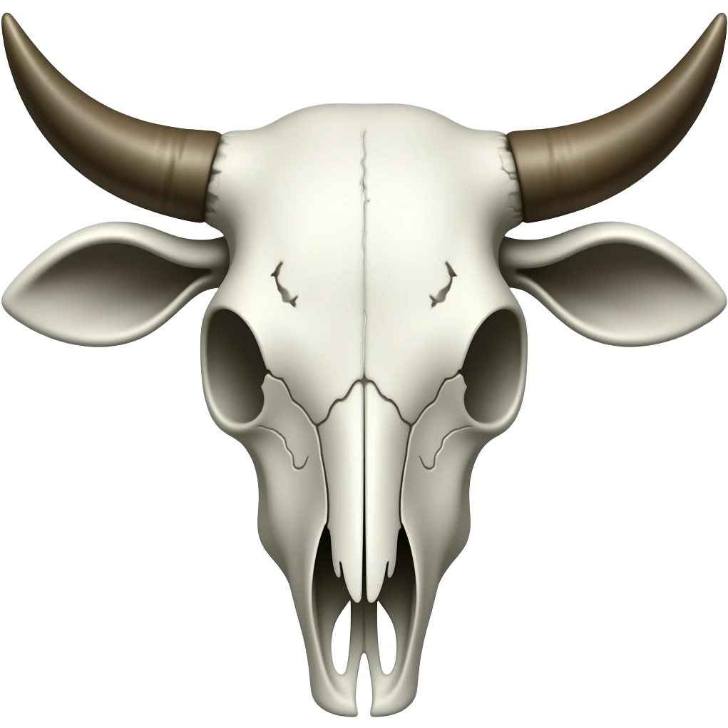 calavera de vaca emoji