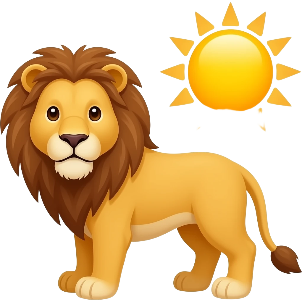 ایموجی پرچم شیر  و خورشید emoji