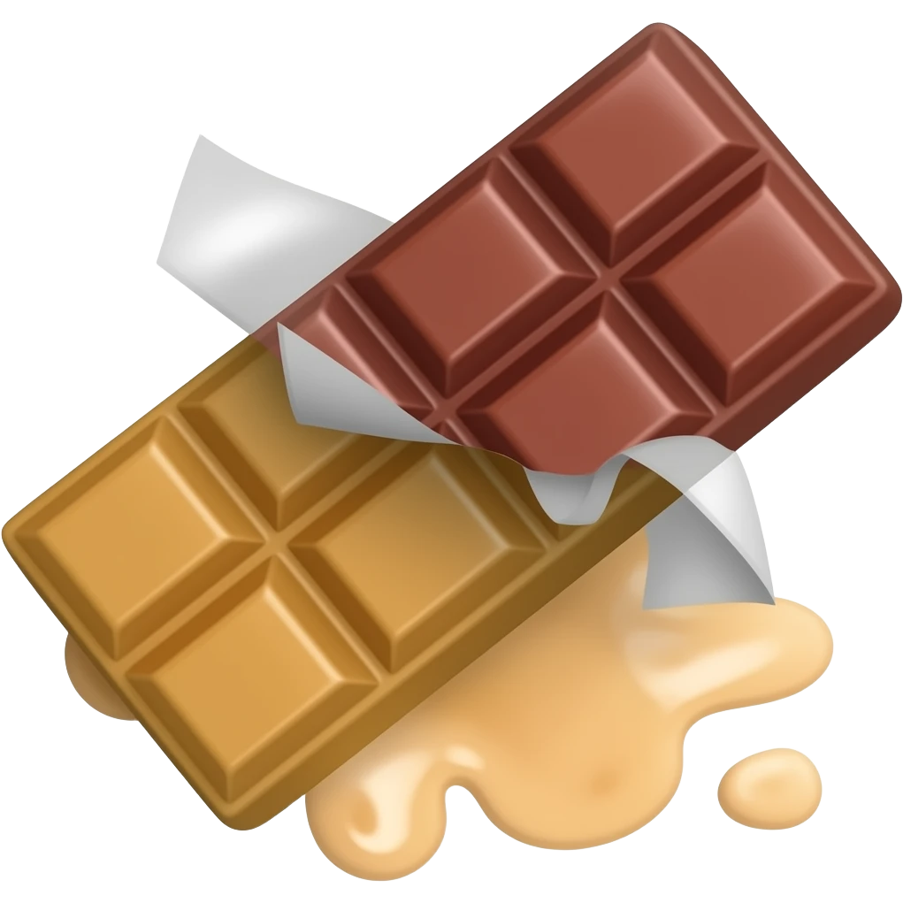 Chocolate  bar emoji